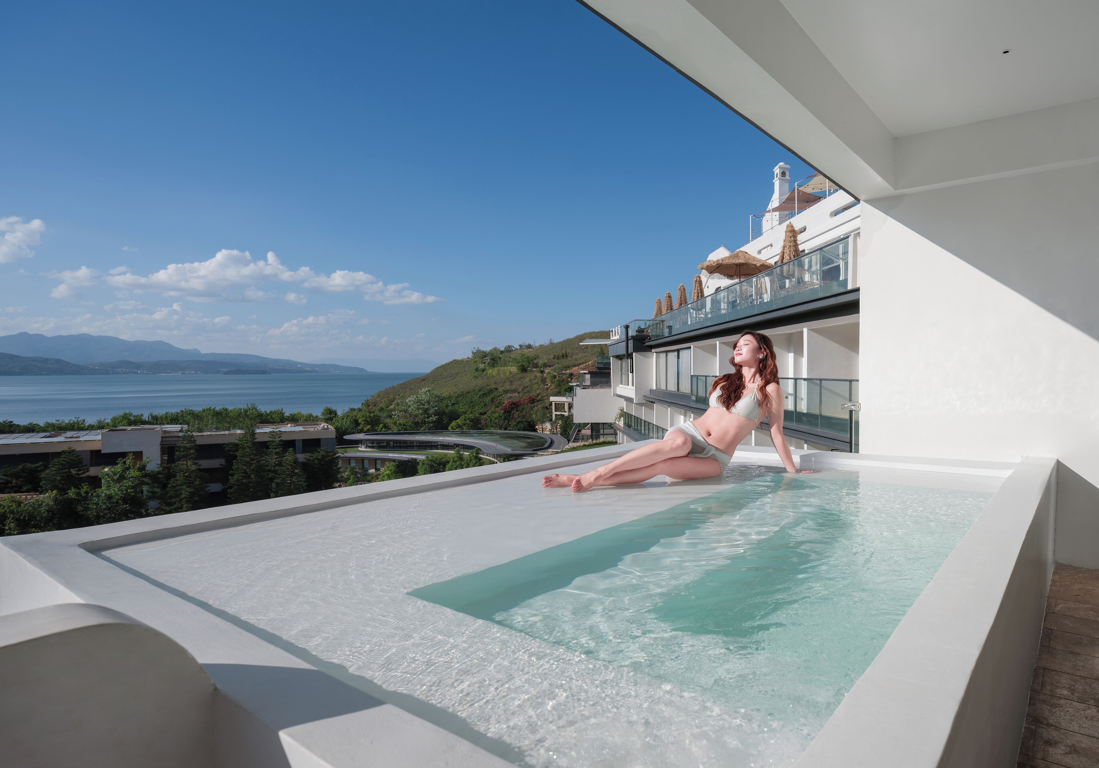 Superior Suite, Balcony, Pool View | Private pool