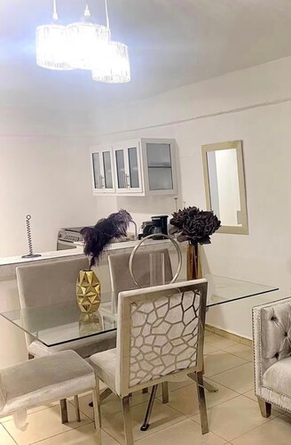 Serene 2-bedroom apartment with AC, wifi, solar panel in Bonao
