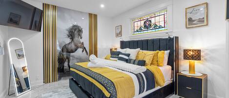 3 slaapkamers, een kluis op de kamer, een strijkplank/strijkijzer