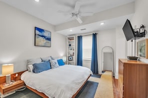 2 habitaciones, escritorio, wifi gratis y ropa de cama