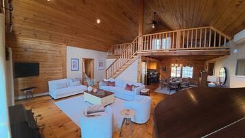 TV connectée, cheminée