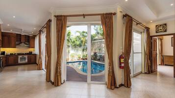 Villa, 3 Bedrooms, Smoking, Private Pool | Interior