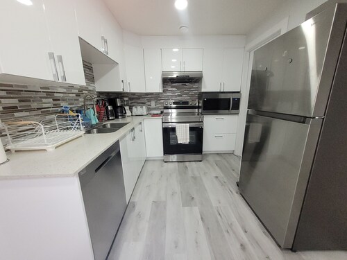 New One-Bedroom Basement Suite within 10 minutes Drive to West Edmonton Mall