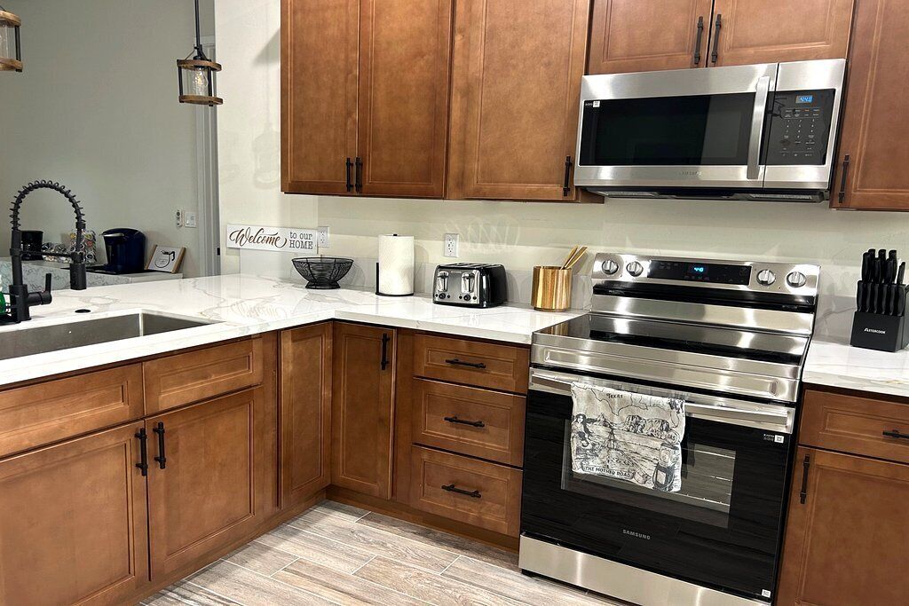 微波炉、烤箱、炉灶、洗碗机