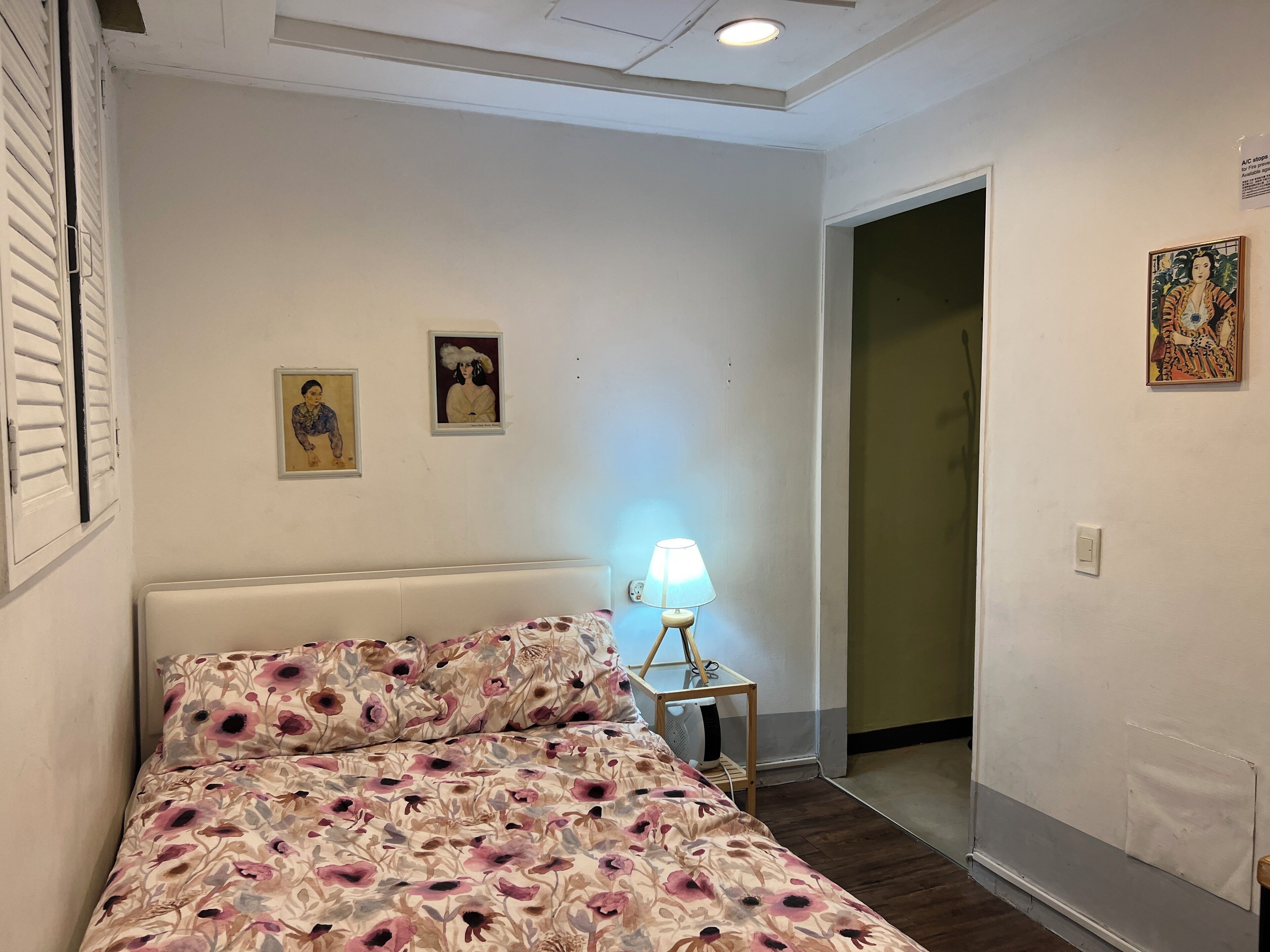 Double Room, City View | Iron/ironing board, free WiFi