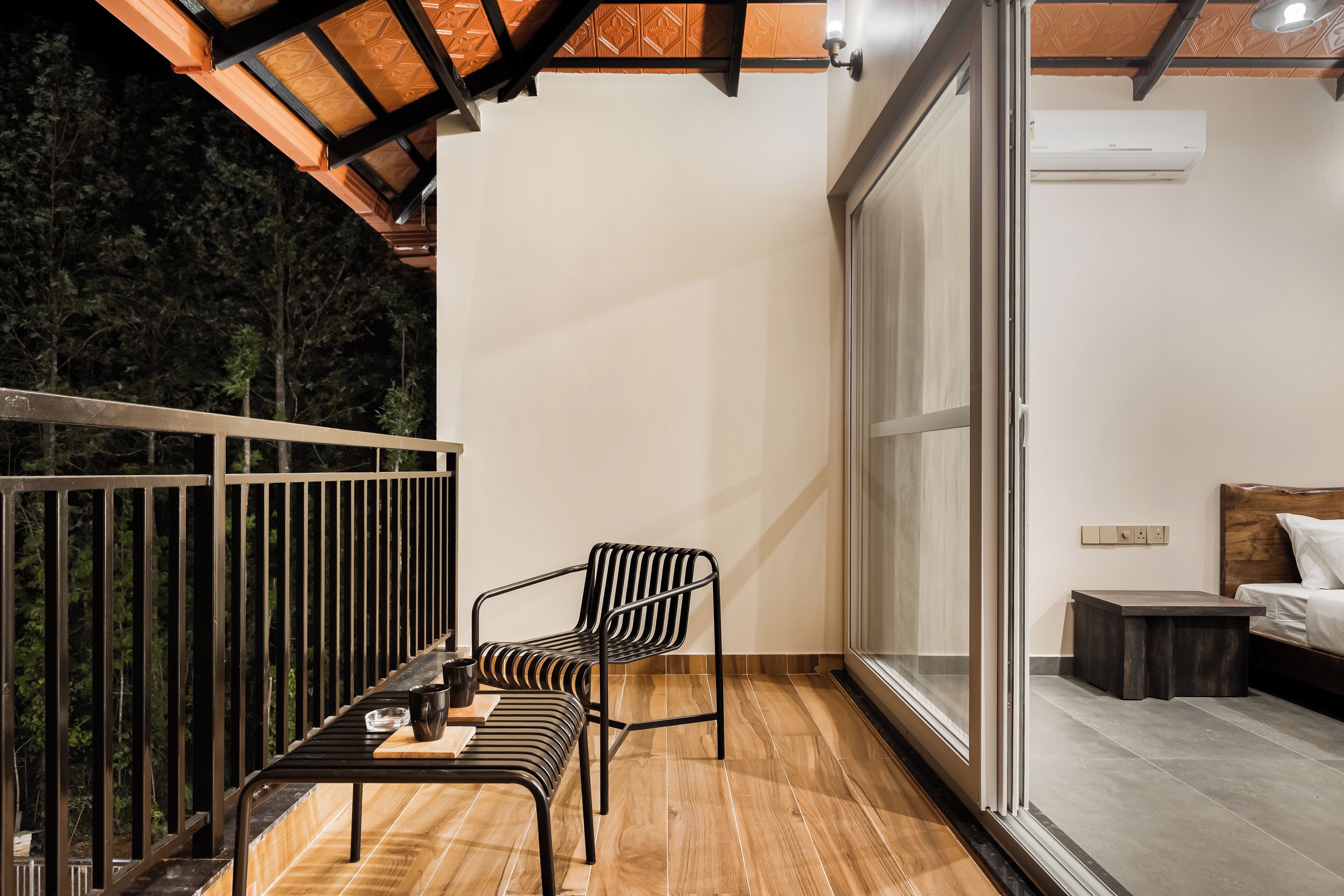 Deluxe Double Room, Balcony, Mountainside | Balcony view