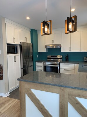 Microwave, oven, dishwasher