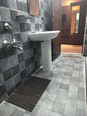 Quadruple Room, Balcony, Hill View | Bathroom - Orchid Guest House (Pakke Kessang)