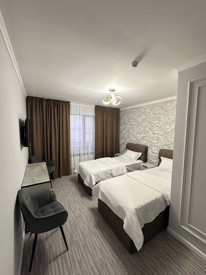 Стандартный номер с двумя раздельными кроватями