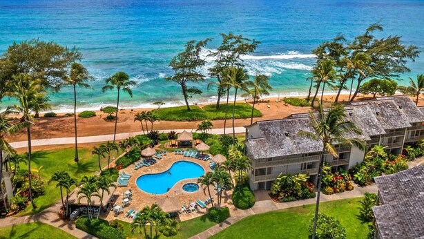 Pool - Beautiful OCEAN VIEW with free Parking & Top Floor (Kapaʻa)
