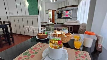 Petit déjeuner continental compris tous les jours