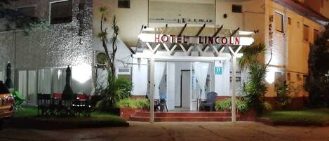 Façade de l’hébergement