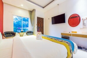 Comfort Double Room, Balcony, Garden View | View from room - Tongtong Garden Holiday Hotel (Rawai)