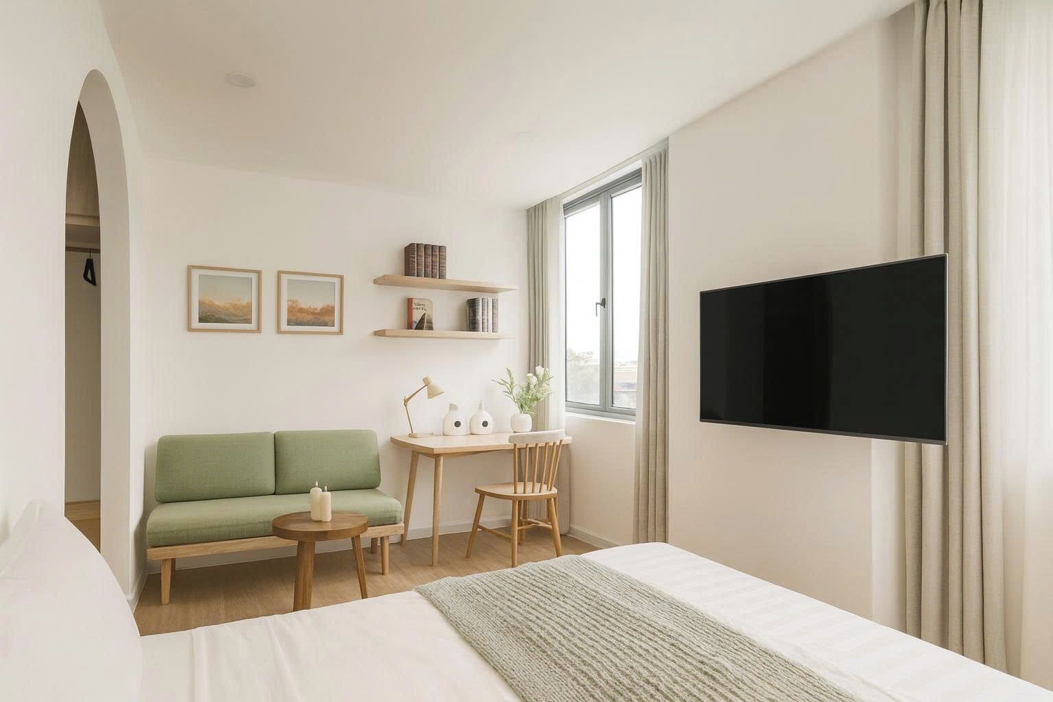 Ilmaiset minibaarituotteet, yksilöllisesti sisustettu