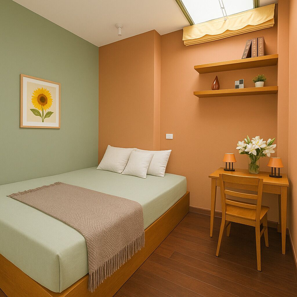 Economy-studio, kaupunkinäköala | Ilmaiset minibaarituotteet, yksilöllisesti sisustettu