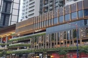 Voorkant van accommodatie