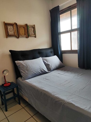 Apartment 100m from the beach – Parking, Internet, Air conditioning and Comfort.