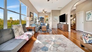 Executive huis, 3 slaapkamers, bubbelbad | Woonruimte