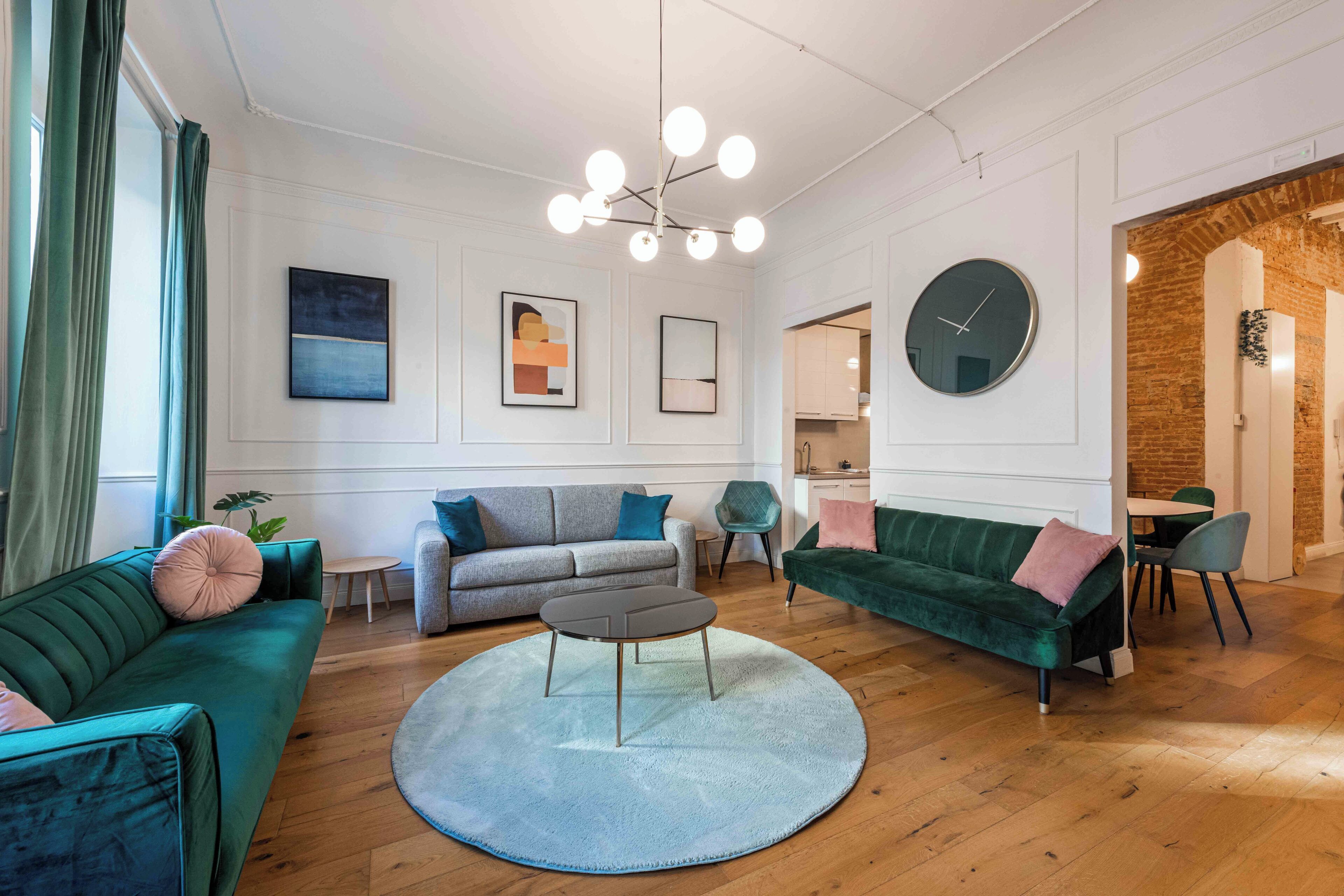 Comfort-Apartment, Stadtblick | Wohnbereich