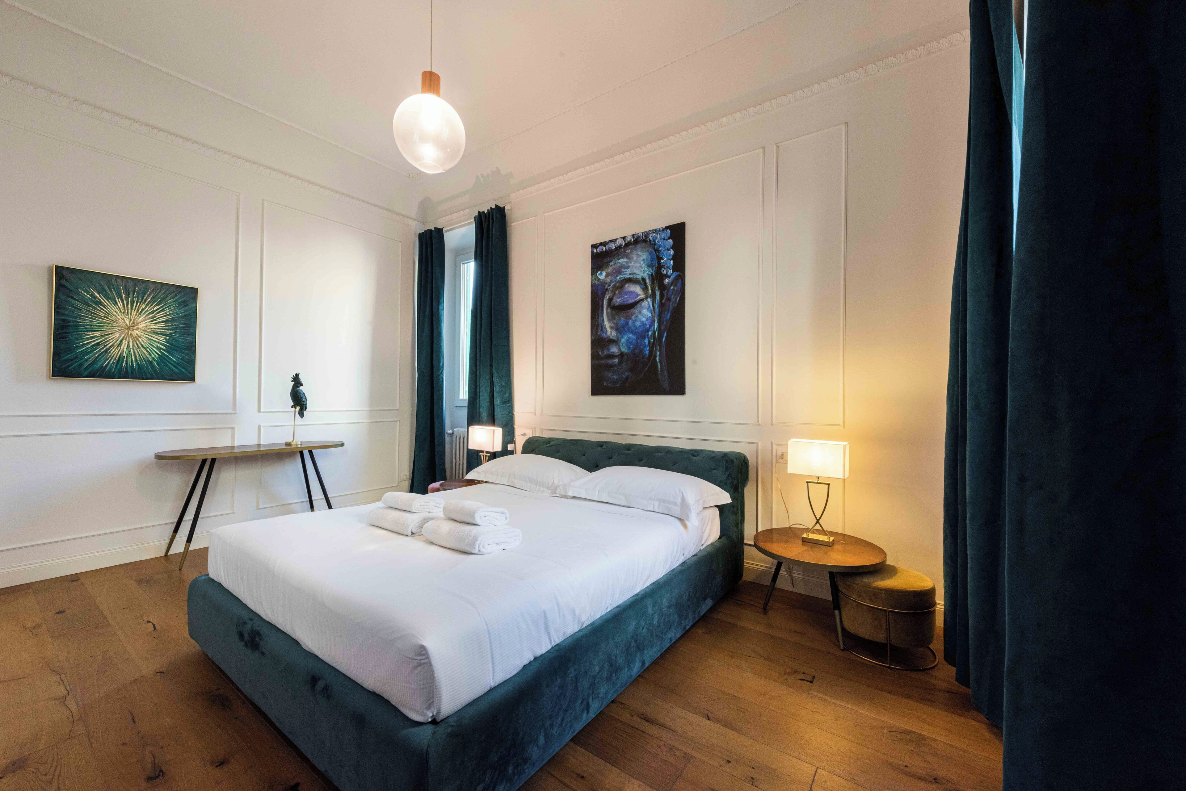 Comfort-Apartment, Stadtblick | Bügeleisen/Bügelbrett, kostenloses WLAN