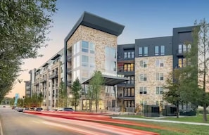 Exterior - Contemporary 1BR Haven, Sleek & Peaceful (Addison)