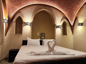 Deluxe Suite, Balcony, Garden View | In-room safe, desk, laptop workspace, blackout curtains - Saray El Omda Wellness Retreat Village (Luxor)