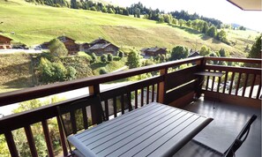 Outdoor dining - Lovely T2 in Chinaillon near slopes for 4 people with garage (Le Grand-Bornand)