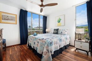 Iron/ironing board, free WiFi, bed sheets - Kamaole Nalu 401 - Oceanfront Complex Sunset Views (Kihei)