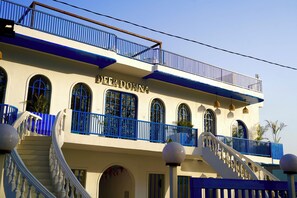 Façade de l’hébergement 