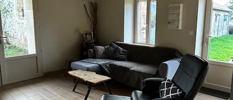 TV connectée, cheminée