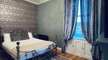 1 bedroom, iron/ironing board, travel crib, free WiFi