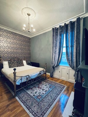 1 bedroom, iron/ironing board, travel crib, free WiFi