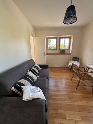 TV, fireplace - Charming Breton house in Port Manec'h, 200 m from the beach and port, quiet location (Névez)