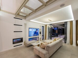 Villa | Living room - Huge Party Villa Near Imotski (Imotski)