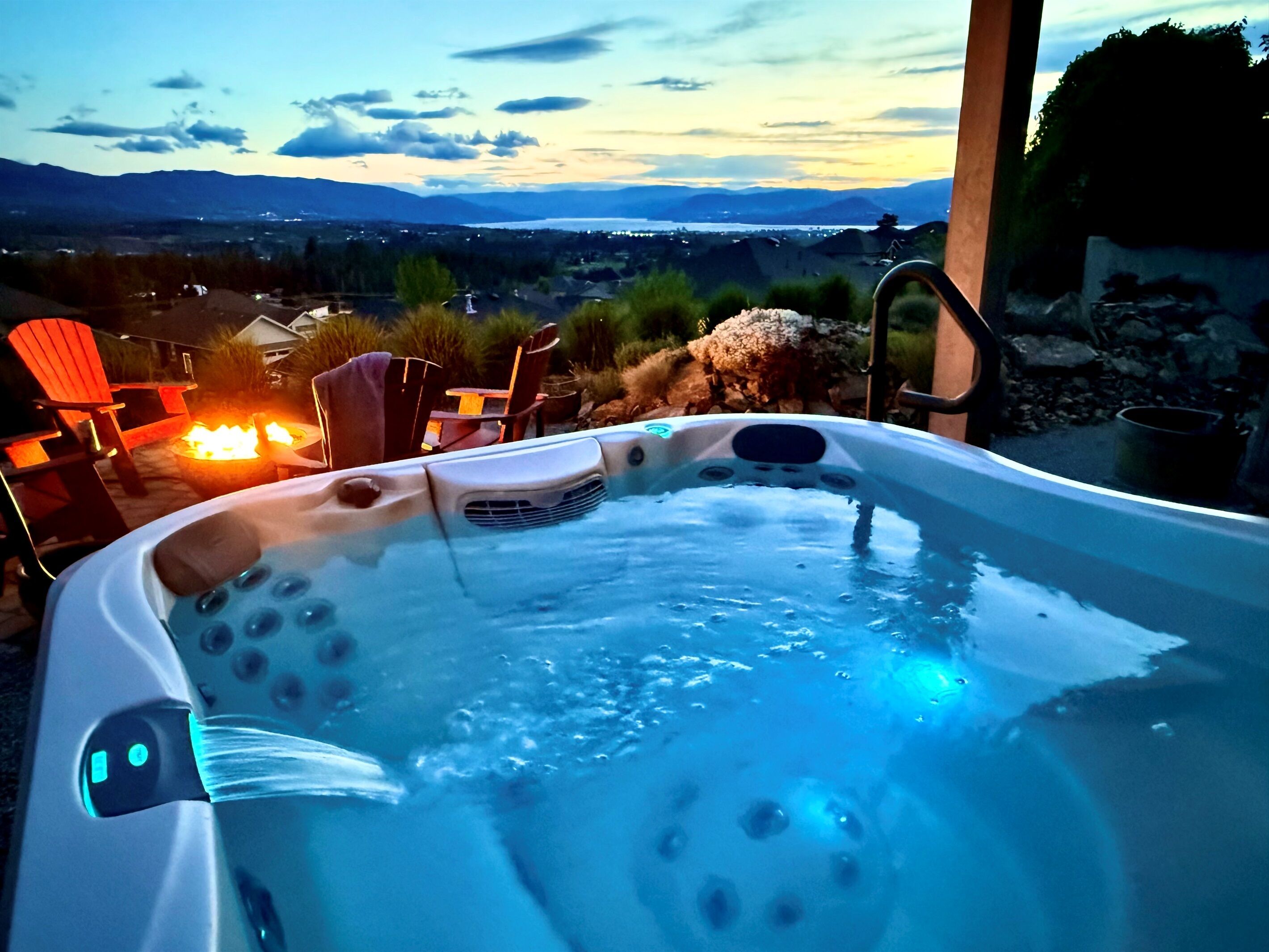 Baignoire à remous extérieure