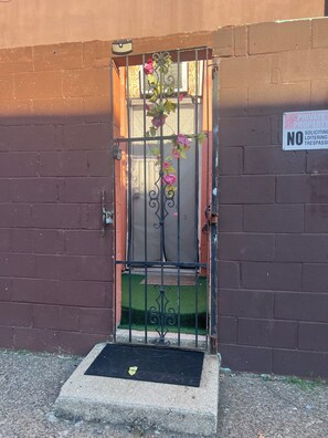 Exterior detail -  Garden Apartment (Philadelphia)
