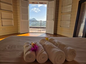 Iron/ironing board, WiFi, bed sheets - Villa Clémentine (Le Diamant)