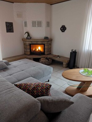 Living area - Vacation apartment at the Diemelsee in Heringhausen (Diemelsee)