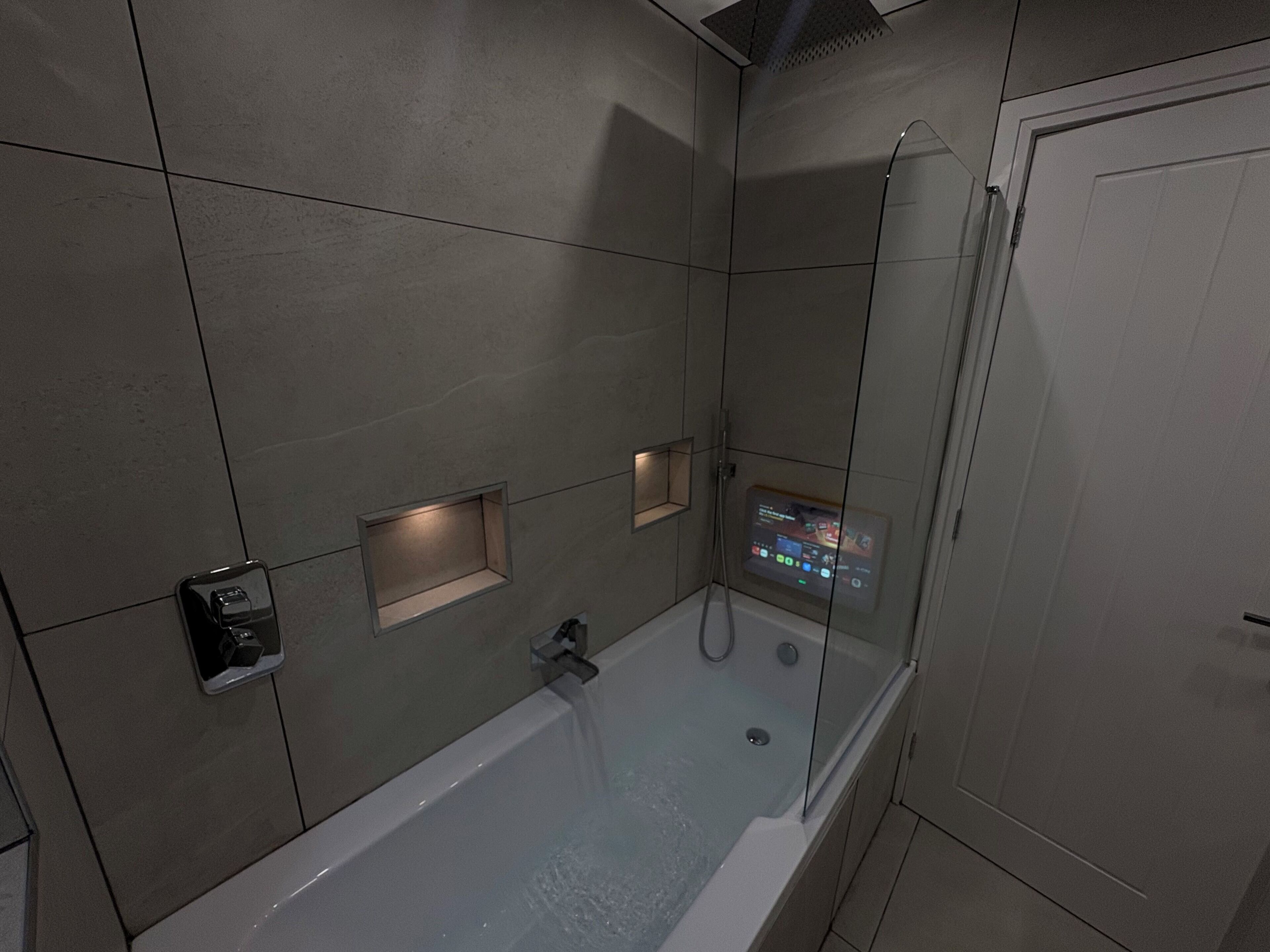 Towels, soap, toilet paper