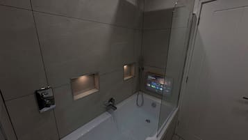 Towels, soap, toilet paper