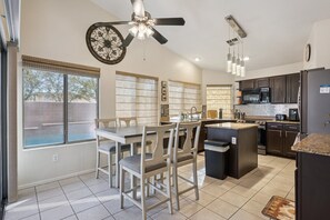 Fridge, microwave, oven, stovetop - Gilbert Poolside Retreat | Home w/ Private Pool (Gilbert)
