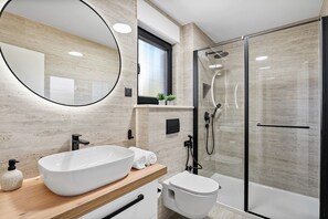 Hair dryer, towels - Stylish 4-Bedroom Villa Agrosa with 30 m2 Private Pool, Hydromassage, Finnish Sauna and Fun zone (Srinjine)