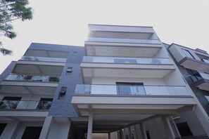 Majoituspaikan julkisivu