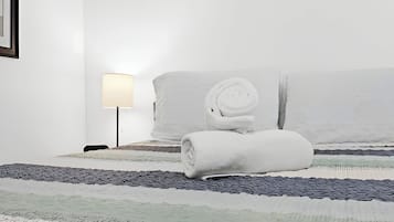 Desk, iron/ironing board, free WiFi, bed sheets