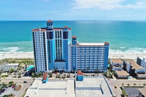 Exterior - Oceanfront 3BR Condo | Balcony, Kitchen, Pool, 1.2 mi to Broadway (Myrtle Beach)