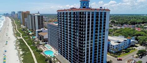 Picture beach days and pool breaks right outside your door.