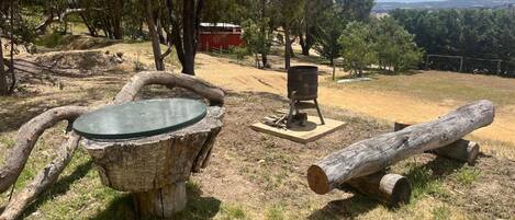 Overnattingsstedets uteområder