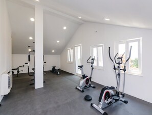 Villa | Fitness facility - Zaton Family Getaway Near Adriatic Sea (Dubrovnik)