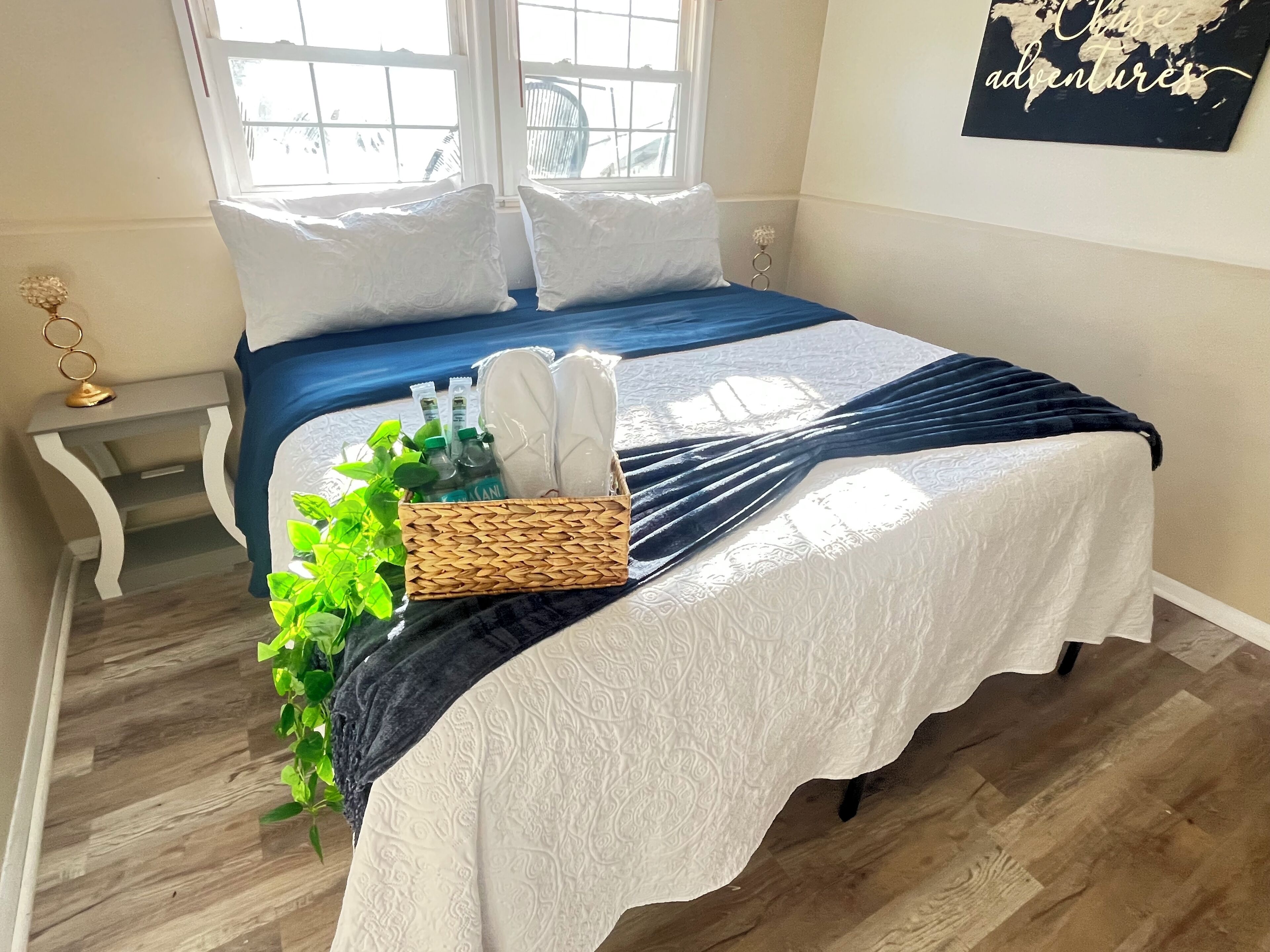 4 chambres, fer et planche à repasser, Wi-Fi, draps fournis