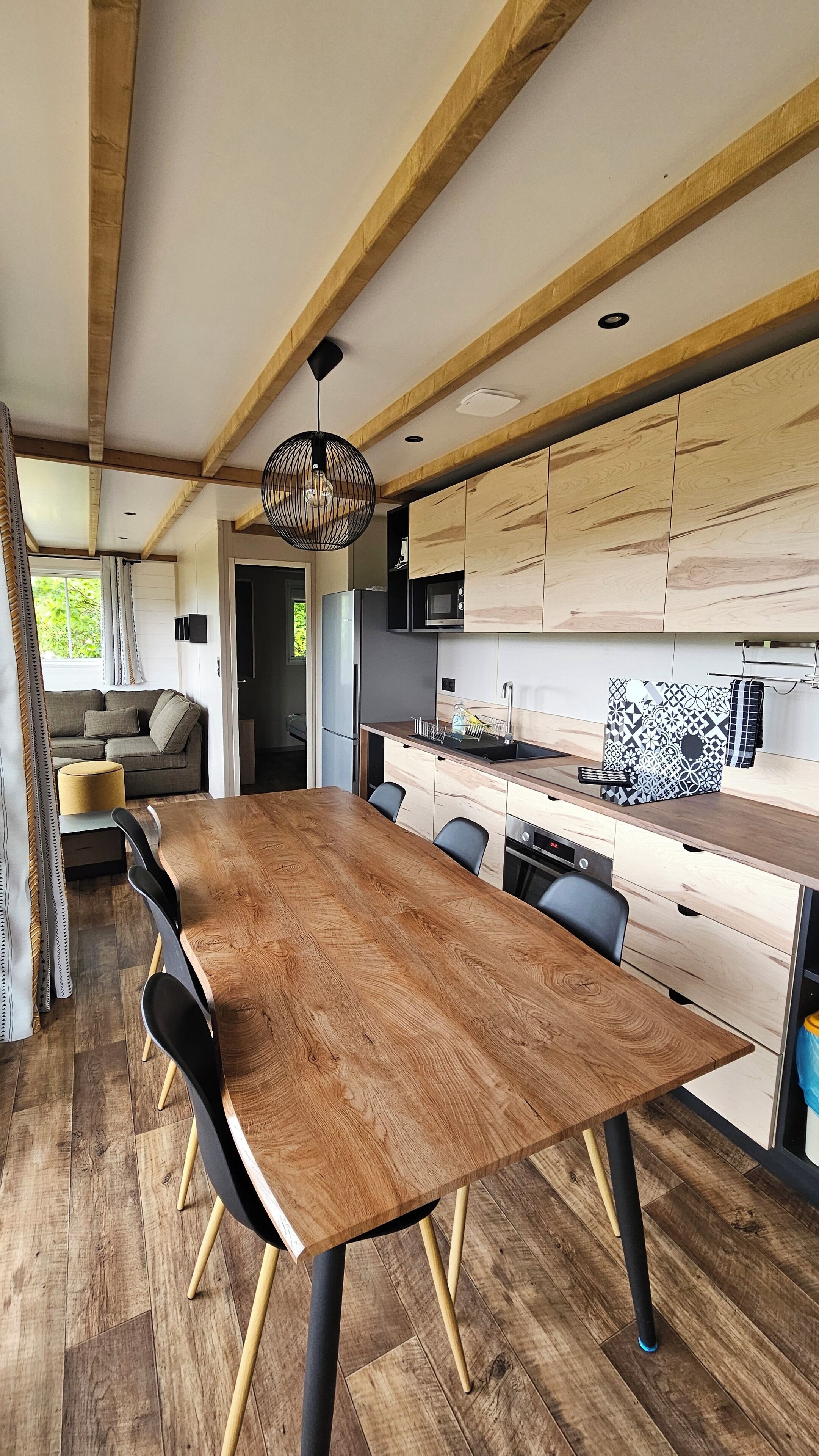 Chalet, uitzicht op meer (Terre Neuvas) | Privékeuken